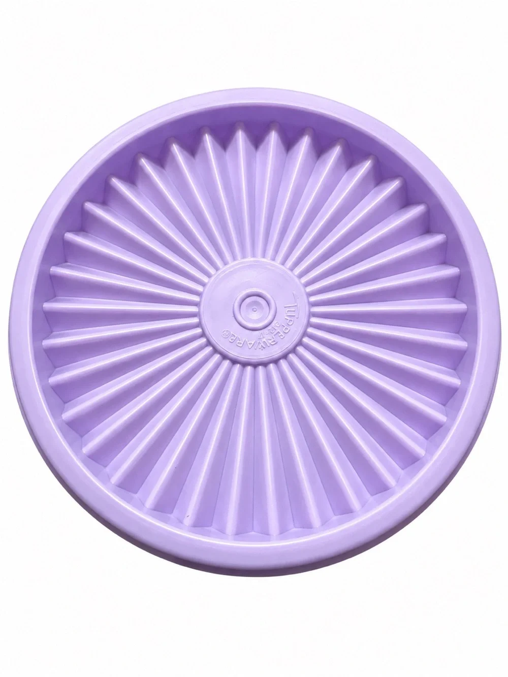 NEW Tupperware Servalier Clear Bowls W/Lavander seals Set of Four